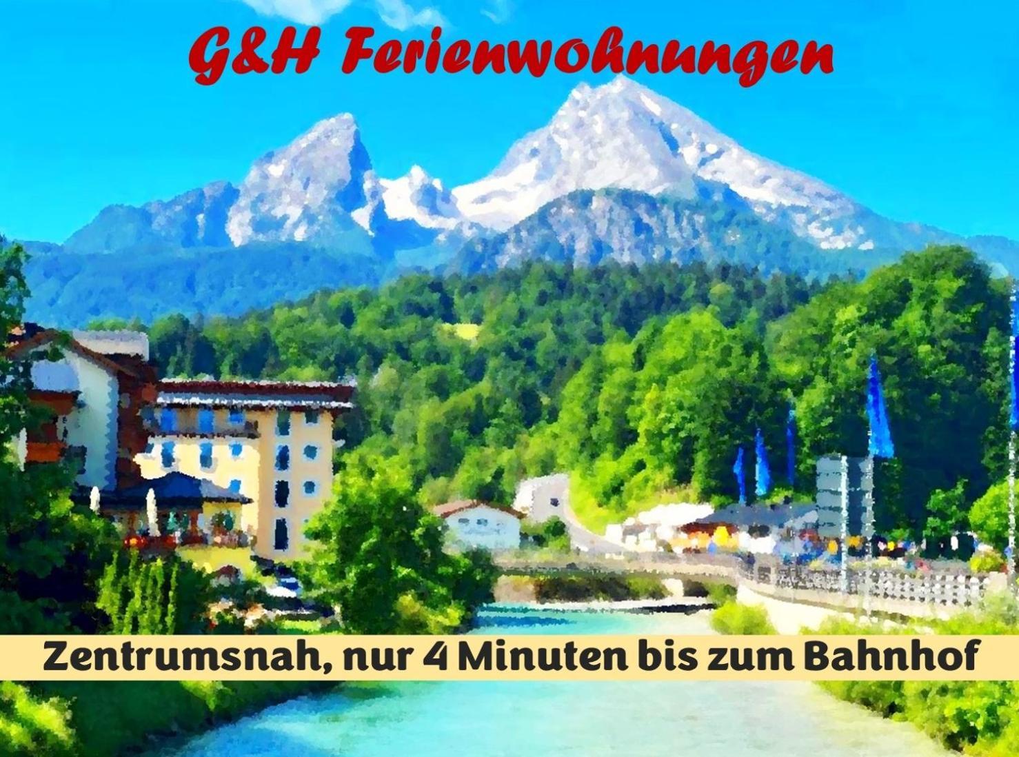 G & H Ferienwohnungen Appartement Almrausch Μπερχτεσγκάντεν Εξωτερικό φωτογραφία
